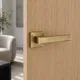 Ottr Stainless Steel Mortise Handle HA 00326 F Antique Brass Finish Plate Mount | 2 Years Warranty | Image 03