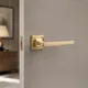Ottr Stainless Steel Mortise Handle HA 00327 F Antique Brass Finish Plate Mount | 2 Years Warranty | Image 02