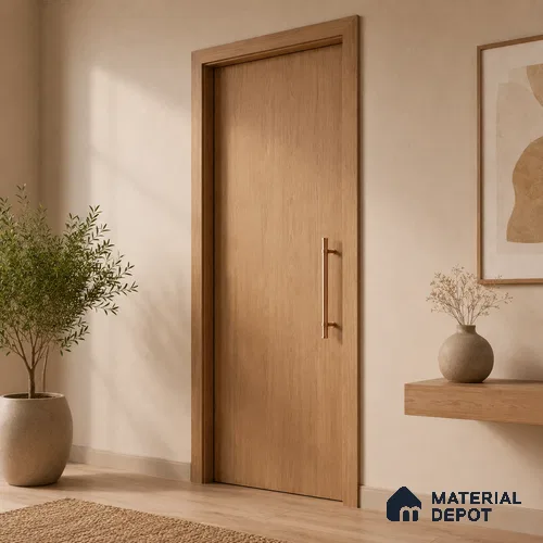 Ottr Stainless Steel Main Door Handle HA 00265 PVD Rose Gold Dual Tone Finish - 300mm | 2 Years Warranty