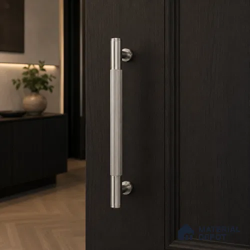 Ottr Aluminium Main Door Handle HA 00268 N Stainless Steel Finish - 900mm | 2 Years Warranty
