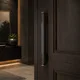 Ottr Aluminium Main Door Handle HA 00269 Q Black PVD Rose Gold Finish - 450mm | 2 Years Warranty | Image 02