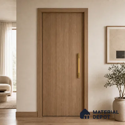 Ottr Aluminium Main Door Handle HA 00269 I PVD Gold Black Finish - 900mm | 2 Years Warranty