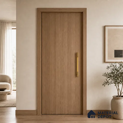 Ottr Aluminium Main Door Handle HA 00269 F PVD Gold Black Finish - 300mm | 2 Years Warranty