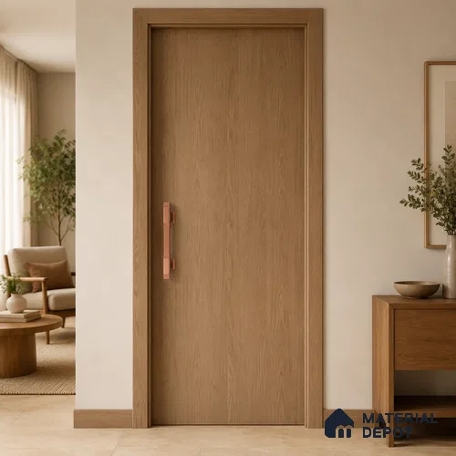 Ottr Aluminium Main Door Handle HA 00271 Rose Gold PVD Rose Gold Finish - 300mm | 2 Years Warranty