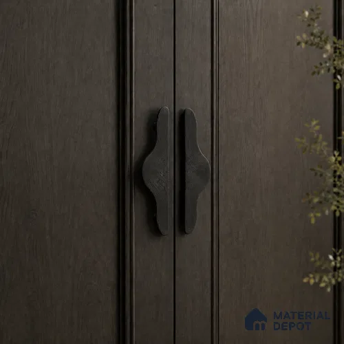 Ottr Aluminium Main Door Handle HA 00273 B Black Finish - 200mm | 2 Years Warranty