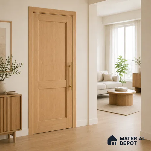Ottr Aluminium Main Door Handle HA 00276 O Antique Brass Finish - 600mm | 2 Years Warranty
