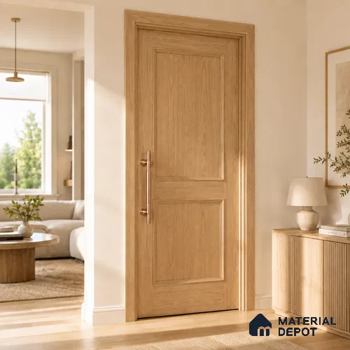 Ottr Aluminium Main Door Handle HA 00276 H Rose Gold Finish - 900mm | 2 Years Warranty
