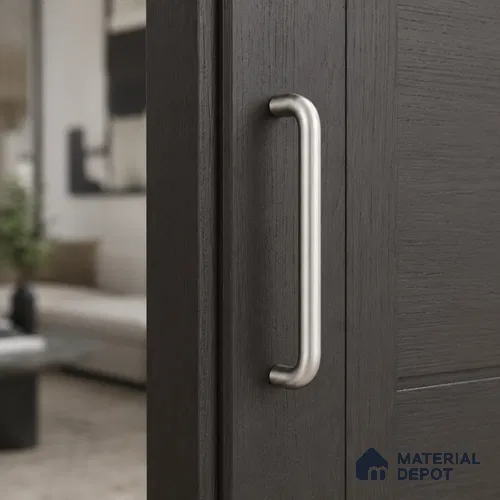 Ottr Stainless Steel Main Door Handle HA 00278 E Stainless Steel Finish - 600mm | 2 Years Warranty