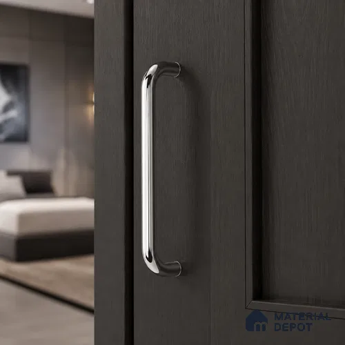 Ottr Stainless Steel Main Door Handle HA 00278 I Stainless Steel Dual Tone Finish - 200mm | 2 Years Warranty