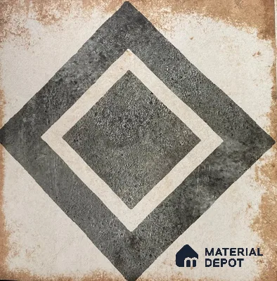 TL 02476 Abstract Brown 400x400 mm Matte Finish Heavy Duty Glazed Vitrifed Digital Parking TIle - 12 mm | Pattern Alignment May Vary | 2-3 mm Spacer is Mandatory