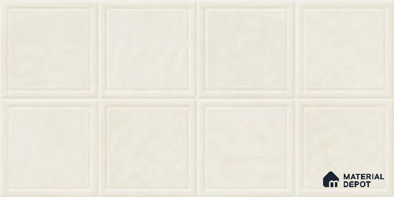 Faux Subway Wall Tile TL 05290 Splendore Mersalite Light 2 ft x 1 ft Ceramic Matte Finish - 9 mm | Suitable for Kitchen, Bathroom & Balcony Walls | Please Expect a Slight Variation of Pattern