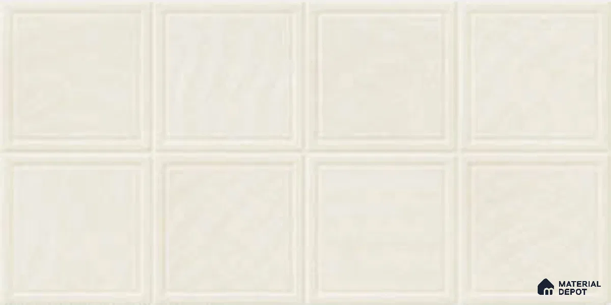 Faux Subway Wall Tile TL 05290 Splendore Mersalite Light 2 ft x 1 ft Ceramic Matte Finish - 9 mm | Suitable for Kitchen, Bathroom & Balcony Walls | Please Expect a Slight Variation of Pattern