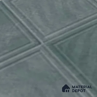 Faux Subway Wall Tile TL 05290 C Splendore Mersalite Dark 2 ft x 1 ft Ceramic Matte Finish - 9 mm | Suitable for Kitchen, Bathroom & Balcony Walls | Please Expect a Slight Variation of Pattern (Sample)