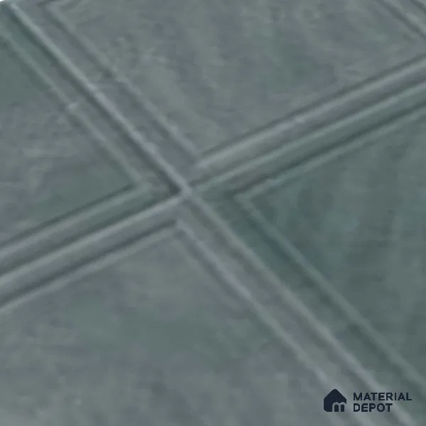Faux Subway Wall Tile TL 05290 C Splendore Mersalite Dark 2 ft x 1 ft Ceramic Matte Finish - 9 mm | Suitable for Kitchen, Bathroom & Balcony Walls | Please Expect a Slight Variation of Pattern (Sample)