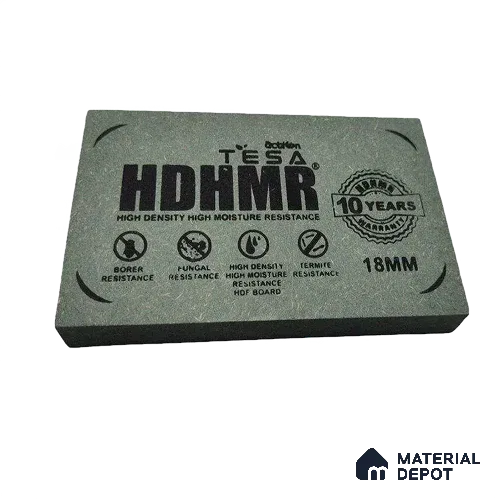 Action Tesa 8 ft x 4 ft Plain HDHMR Board - 18 mm