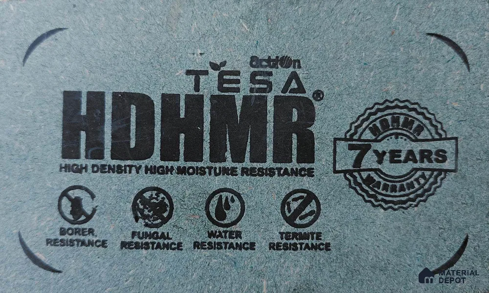Action Tesa 8 ft x 4 ft HDHMR Board - 5.5 mm