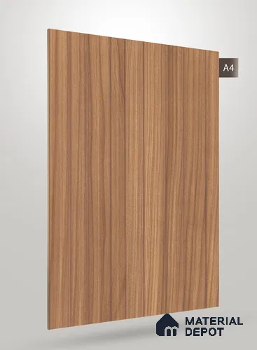 Wooden Fluted AD 1795 8 ft x 4 ft Matte Finish Decorative Laminate - 1.25 mm | Suitable for TV Unit,Wardrobe, Kitchen Cabinets