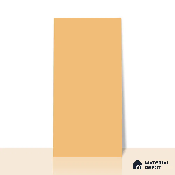 TL 00695 A Aesthetic Arencia Series Plain Orange Matte Finish 4 ft x 2 ft Full Body Vitrified Tile - 9 mm (Sample)
