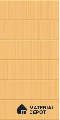 TL 00695 E Aesthetic Arencia Series Pattern 2 Orange Matte Finish 4 ft x 2 ft Full Body Vitrified Tile - 9 mm