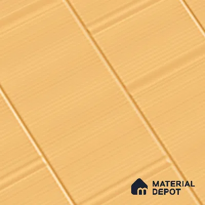 TL 00695 E Aesthetic Arencia Series Pattern 2 Orange Matte Finish 4 ft x 2 ft Full Body Vitrified Tile - 9 mm