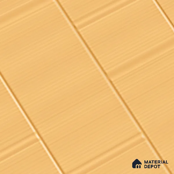 TL 00695 E Aesthetic Arencia Series Pattern 2 Orange Matte Finish 4 ft x 2 ft Full Body Vitrified Tile - 9 mm