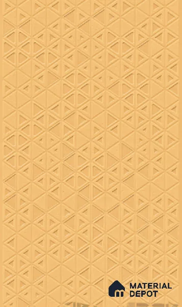 TL 00695 H Aesthetic Arencia Series Pattern 7 Orange Chrome Finish 4 ft x 2 ft Full Body Vitrified Tile - 9 mm (Sample)
