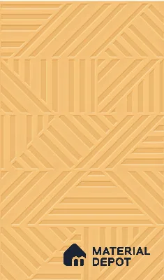 TL 00695 I Aesthetic Arencia Series Pattern 8 Orange Chrome Finish 4 ft x 2 ft Full Body Vitrified Tile - 9 mm (Sample)