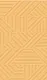 TL 00695 I Aesthetic Arencia Series Pattern 8 Orange Chrome Finish 4 ft x 2 ft Full Body Vitrified Tile - 9 mm | Iamge 01