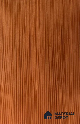 African Mahagony 2440x1220 mm Silicon Natural Veneer - 3.7 mm