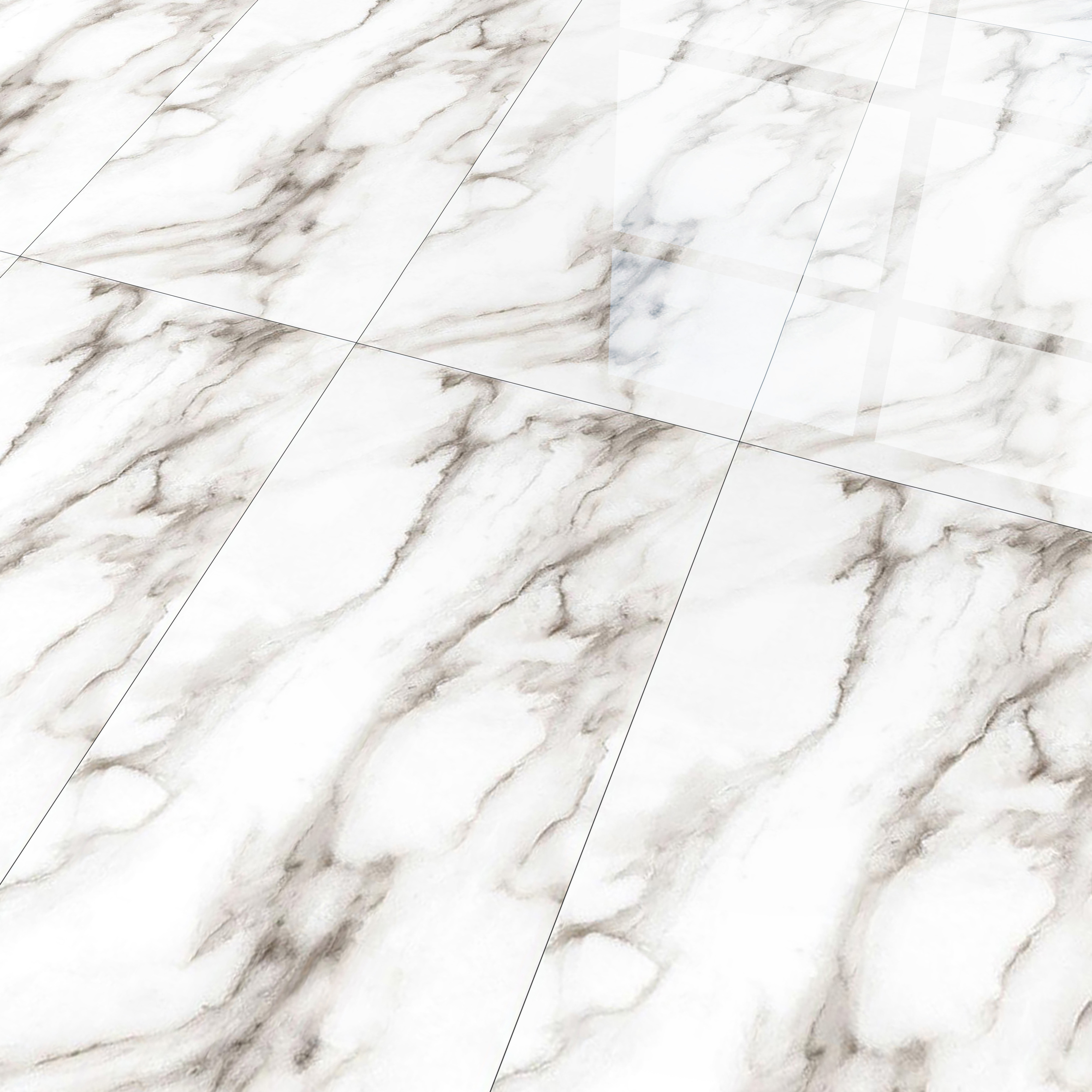 Marble Wall & Floor Tile | TL 02567 Aldano Brown 4 ft x 2 ft Glossy Finish Random Design Vitrified Tile - 9 mm | Suitable For Living Room, Bedroom, Kitchen (Sample)