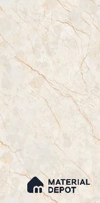 Budget Friendly Marble Floor & Wall Tile Value For Money TL 05589 Crema Allegra 4 ft x 2 ft - Vitrified Glossy Finish -9 mm | 4 Random Design | Suitable for Living Room, Bedroom & Bathroom