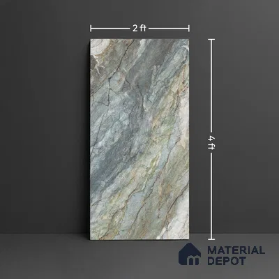 TL 04443 Alps Glitter 1200 x 600 mm Digital Punch Matte Finish Vitrified Tile - 9 mm