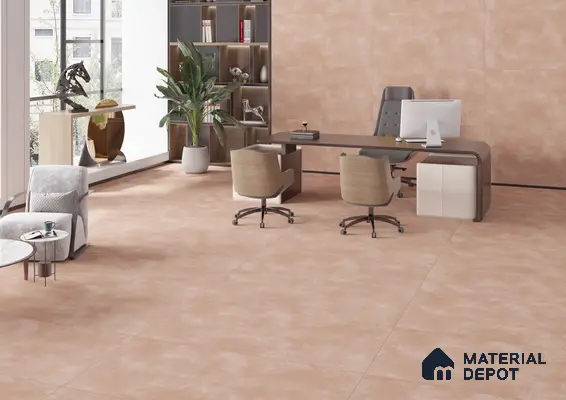 Contemporary Beige Office Space | Material Depot