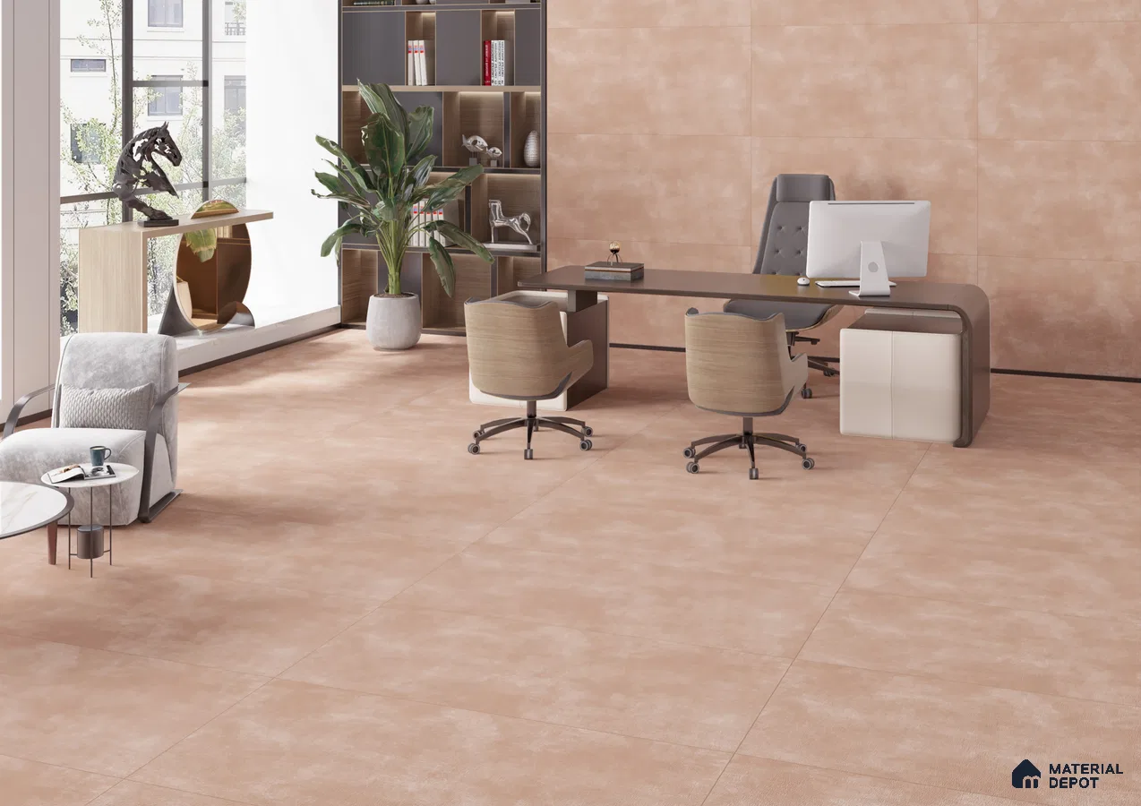 Contemporary Beige Office Space | Material Depot