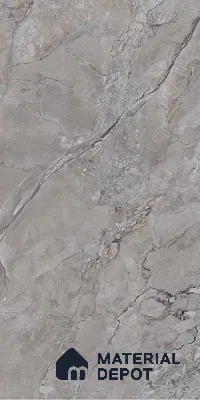 Stone Floor & Wall Tile TL 04444 Amazon Grey Stone 4 ft x 2 ft Digital Punch Matte Finish Vitrified Tile - 9 mm | 4 Random Design | Suitable For Living Room, Bedroom, Bathroom