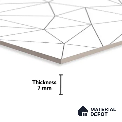 TL 05790 Amber Light 450x300 mm Glossy Finish Ceramic Wall Tile - 7 mm