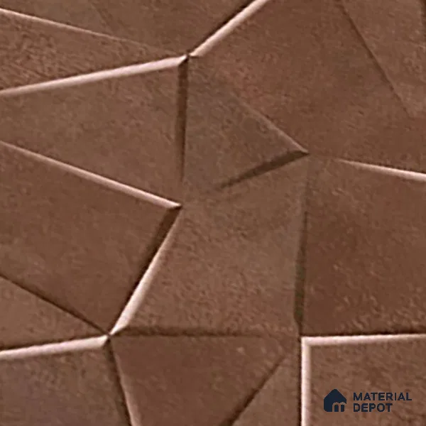 TL 05790 C Amber Dark 450x300 mm Glossy Finish Ceramic Wall Tile - 7 mm