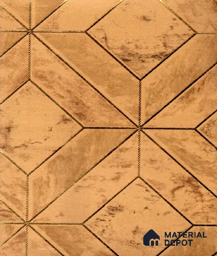 AMDL211103 | 10 Meter x 21 Inches Geometric Look Wallpaper - 57.41 Sq. Ft. | Minimum 15% wastage during installation