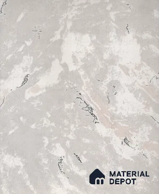 AMDL211145 | Light Grey Mottled Marble Non Woven Patterned Wallpaper - 10 Meter x 21 Inches, 57.41 Sq. Ft. (Min. 15% Wastage)