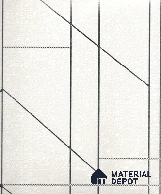 AMDL211149 | White Black Angled Grid Non Woven Geometric Wallpaper - 10 Meter x 21 Inches, 57.41 Sq. Ft. (Min. 15% Wastage)