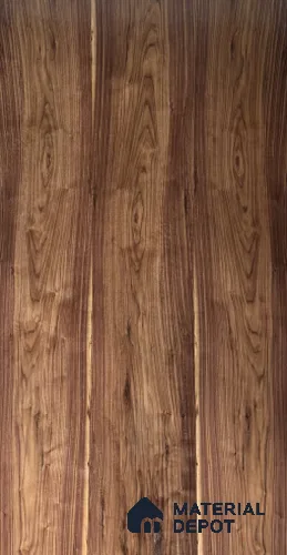American Walnut Premium 2440x1220 mm Silicon Natural Veneer - 3.7 mm