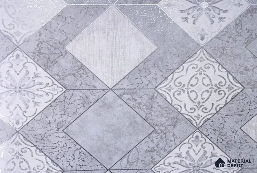 AMFL22614 | 10 Meter x 21 Inches Geometric Look Wallpaper - 57.41 Sq. Ft. | Minimum 15% wastage during installation