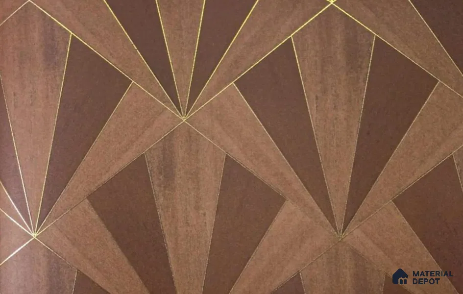 AMFL22627 | 10 Meter x 21 Inches Geometric Look Wallpaper - 57.41 Sq. Ft. | Minimum 15% wastage during installation