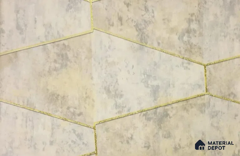 AMFL22640 | 10 Meter x 21 Inches Geometric Look Wallpaper - 57.41 Sq. Ft. | Minimum 15% wastage during installation