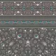 Moroccan Carpet Floor Tile TL 03081 B Border 1 ft x 1 ft Matte Finish Digital Ceramic Tile - 9.5 mm | Suitable For Living Room, Kitchen, Dining Area | Please Expect a Slight Variation of Pattern | Image 01