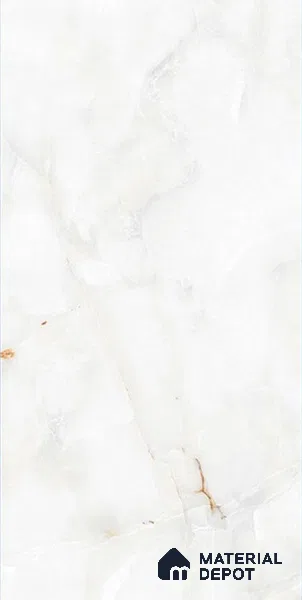 Marble Wall & Floor Tile | TL 02569 Anti Sky 4 ft x 2 ft Glossy Finish Random Design Vitrified Tile - 9 mm | Suitable For Living Room, Bedroom, Kitchen (Sample)
