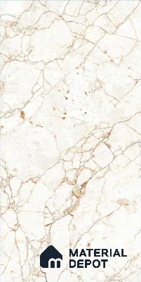 Marble Wall & Floor Tile | TL 02570 Antique Macdonia 4 ft x 2 ft Glossy Finish Random Design Vitrified Tile - 9 mm | Suitable For Living Room, Bedroom, Kitchen (Sample)