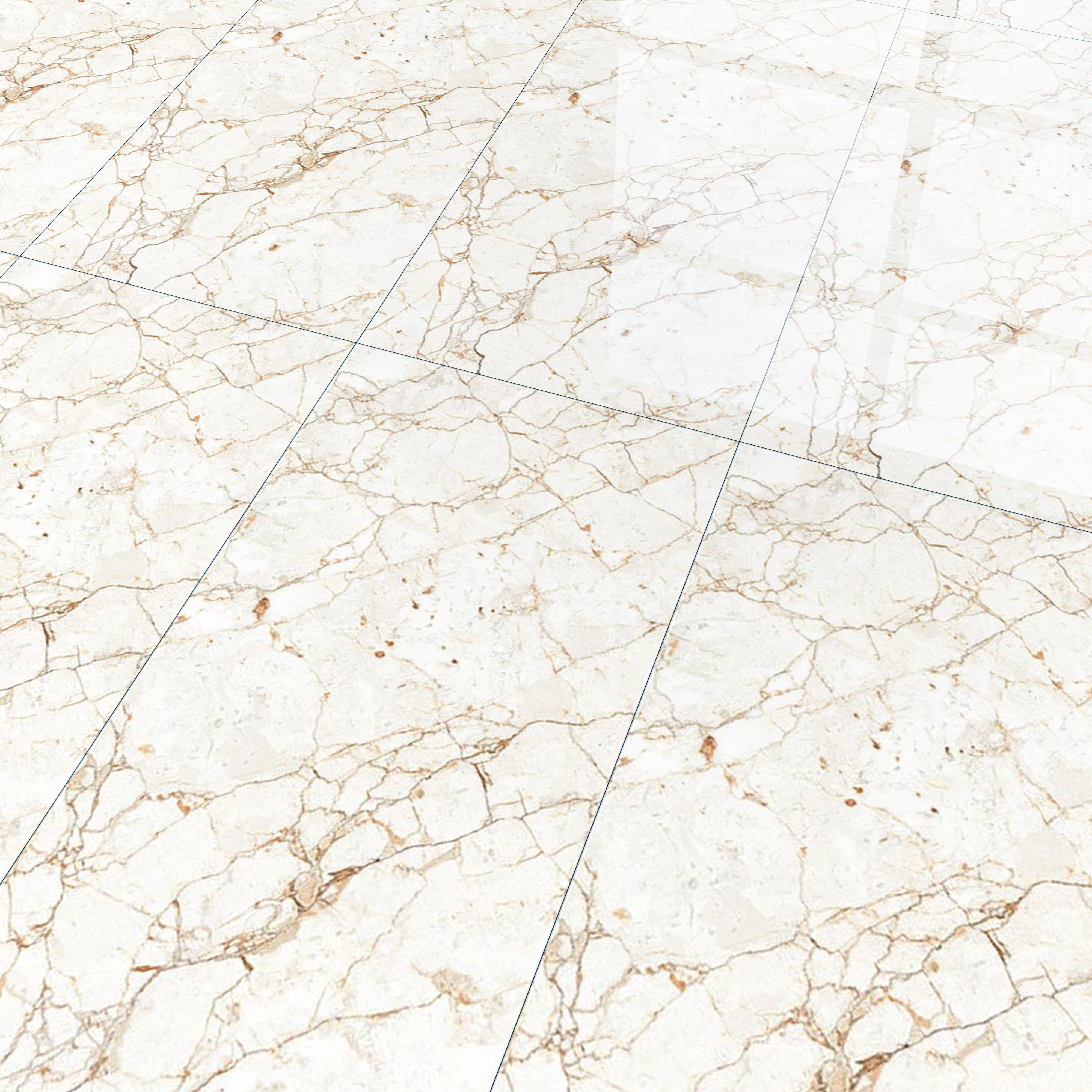 Marble Wall & Floor Tile | TL 02570 Antique Macdonia 4 ft x 2 ft Glossy Finish Random Design Vitrified Tile - 9 mm | Suitable For Living Room, Bedroom, Kitchen (Sample)