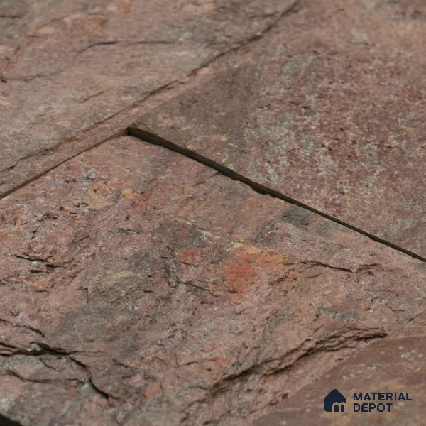 WL 00075 Antique Squares Cladding Natural Stone Wall Cladding | Contains Mixed Sizes of 300x300, 300x150, 150x150 mm | Stone is a Natural Product, Please Expect Variation in Shades