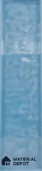 TL 03802 B Blue 300x75 mm Glossy Finish Ceramic Wall Subway Tile - 10 mm